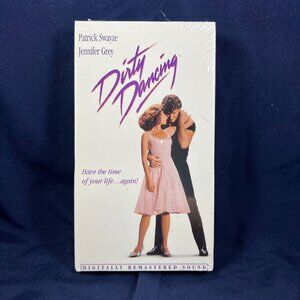 Dirty Dancing VHS Tape New Sealed Digitally Remastered Sound Patrick Swayze Jenn